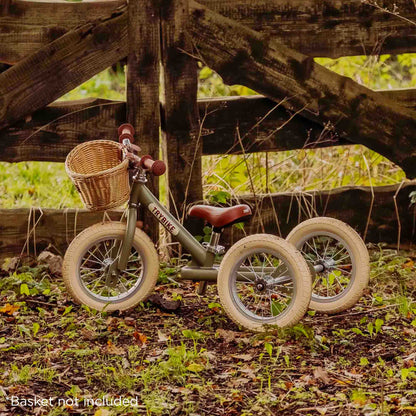 TryBike Steel Balance Trike - Vintage Green