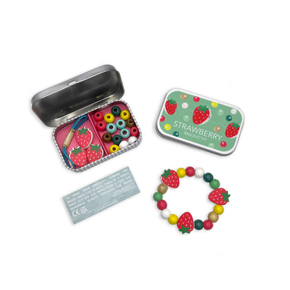 Strawberry Bracelet Gift Tin