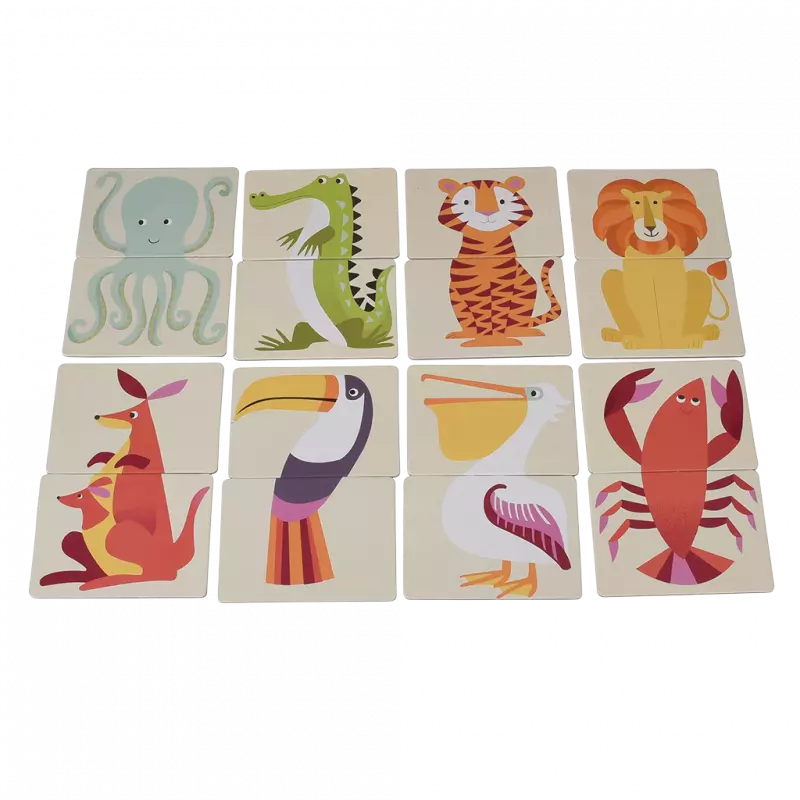 Heads and Tails Game - Colourful Creatures