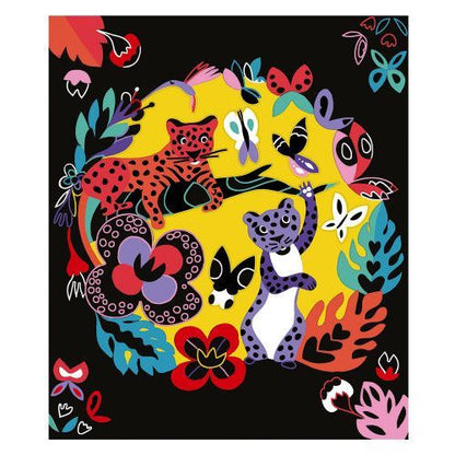 Scratch Art Animals of the World