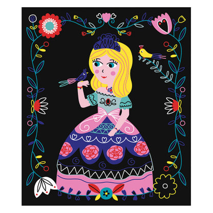 Scratch Art Princesses