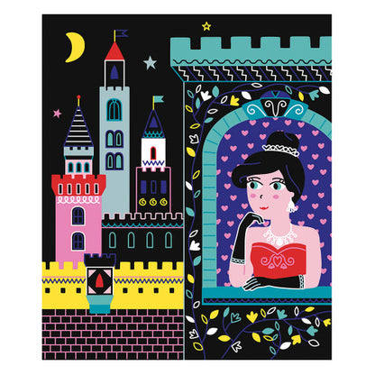 Scratch Art Princesses