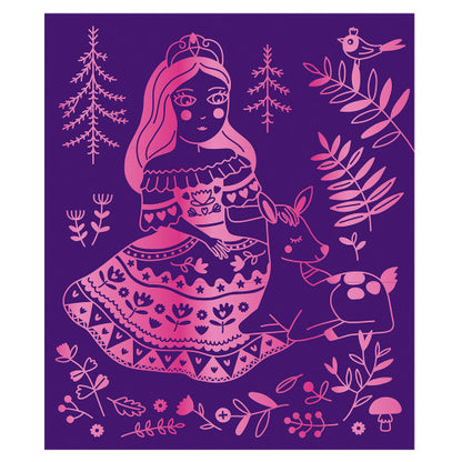 Scratch Art Princesses