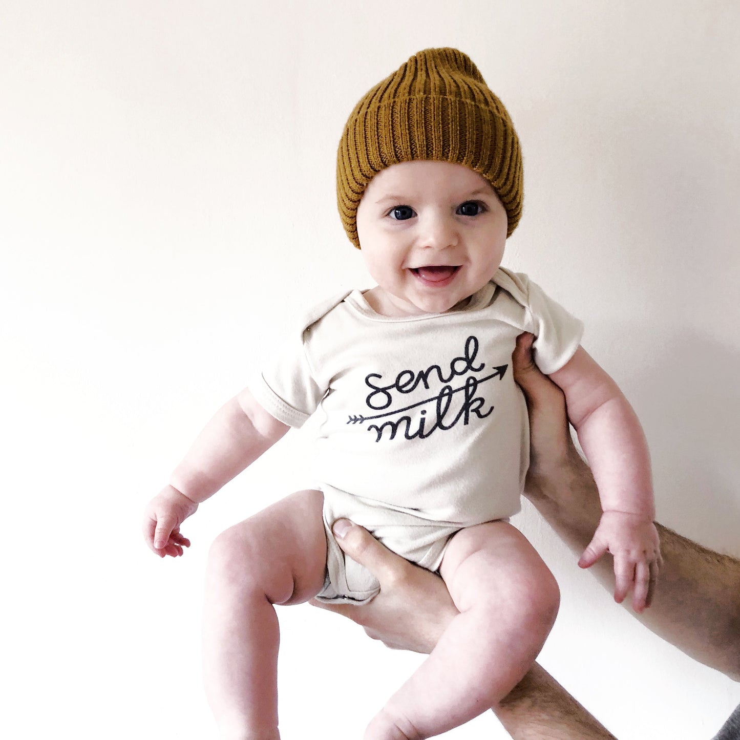 “Send Milk” Baby Bodysuit