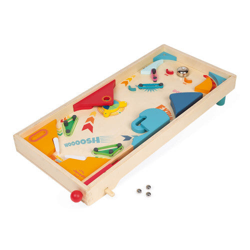 Wooden Tabletop Pinball Game