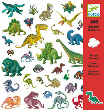 Dinosaurs 160 Stickers