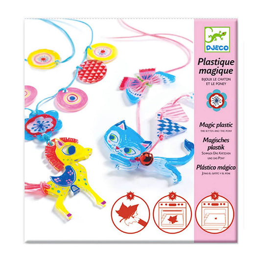 Magic Plastic - Kitten And Pony Jewels - Bizzybods