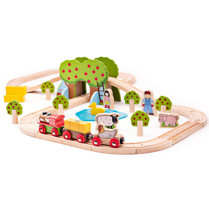 Farm Train Set - Bizzybods