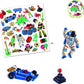 Retro Toys 30 Stickers