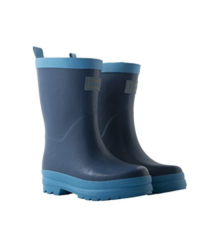 Hatley Navy Wellies